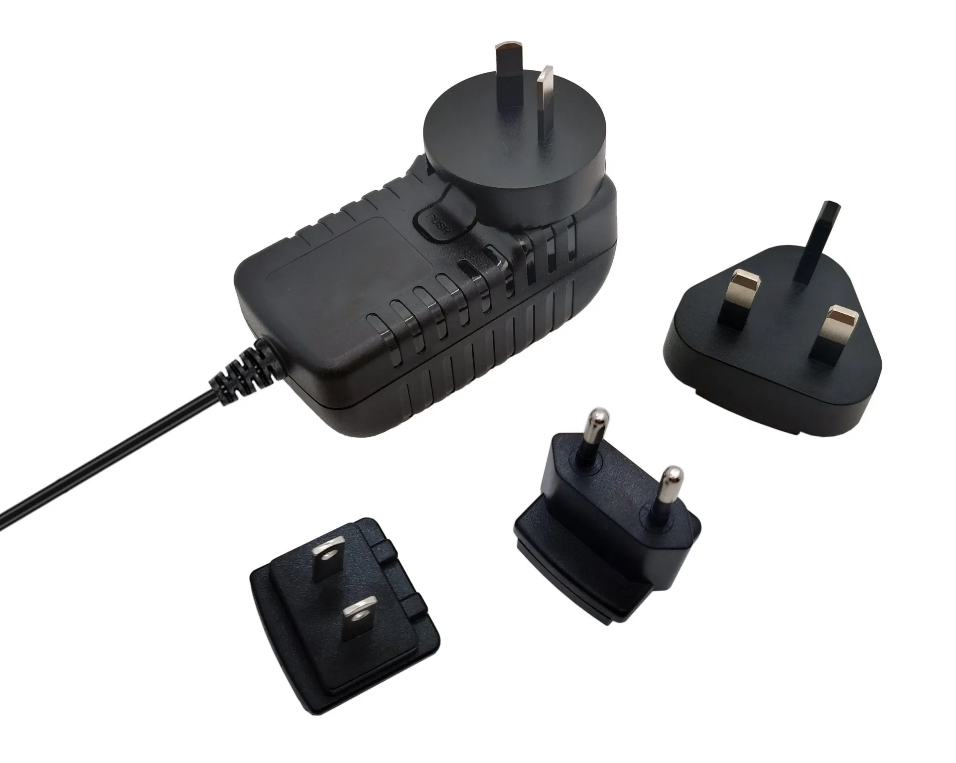 UE/EUA/AU/Reino Unido 12V 2.5A Adaptador de Plugue Multi Socket 30W 12V 2.5A Adaptador de Viagem Internacional Rápido Aebi 12V Adapters-24V