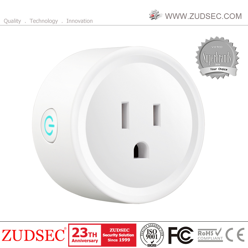Tomada elétrica inteligente WiFi não aterrada para casa inteligente