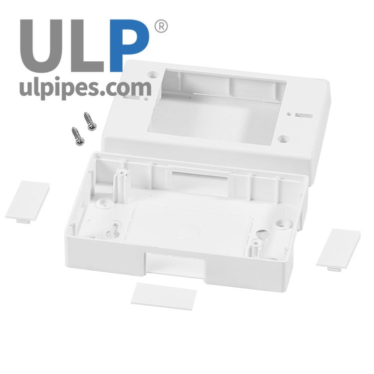 Caixa de Junção Padrão Americano à Prova de Explosão Resistente ao Fogo Decorativa para Montagem Superficial 100X80X40mm
