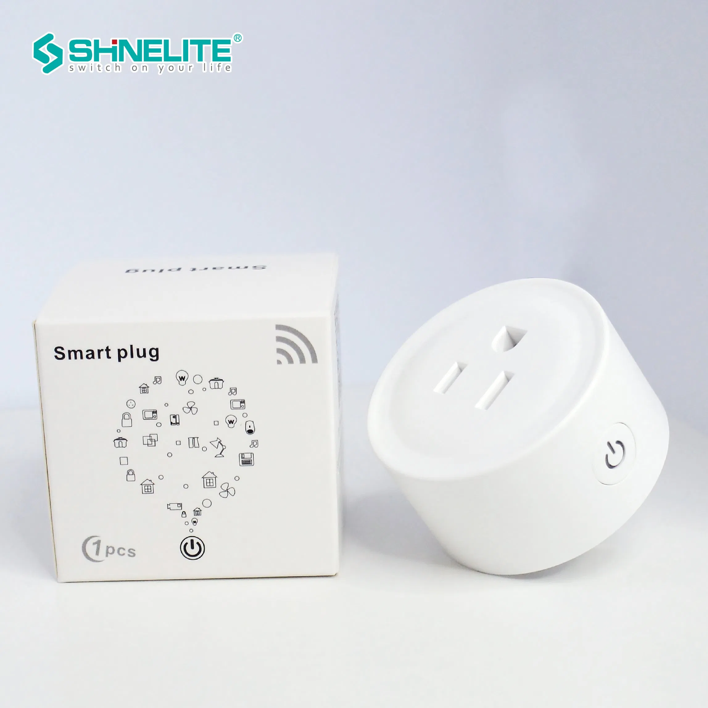 Plugue Inteligente WiFi Shinelite Tuya Tipo US