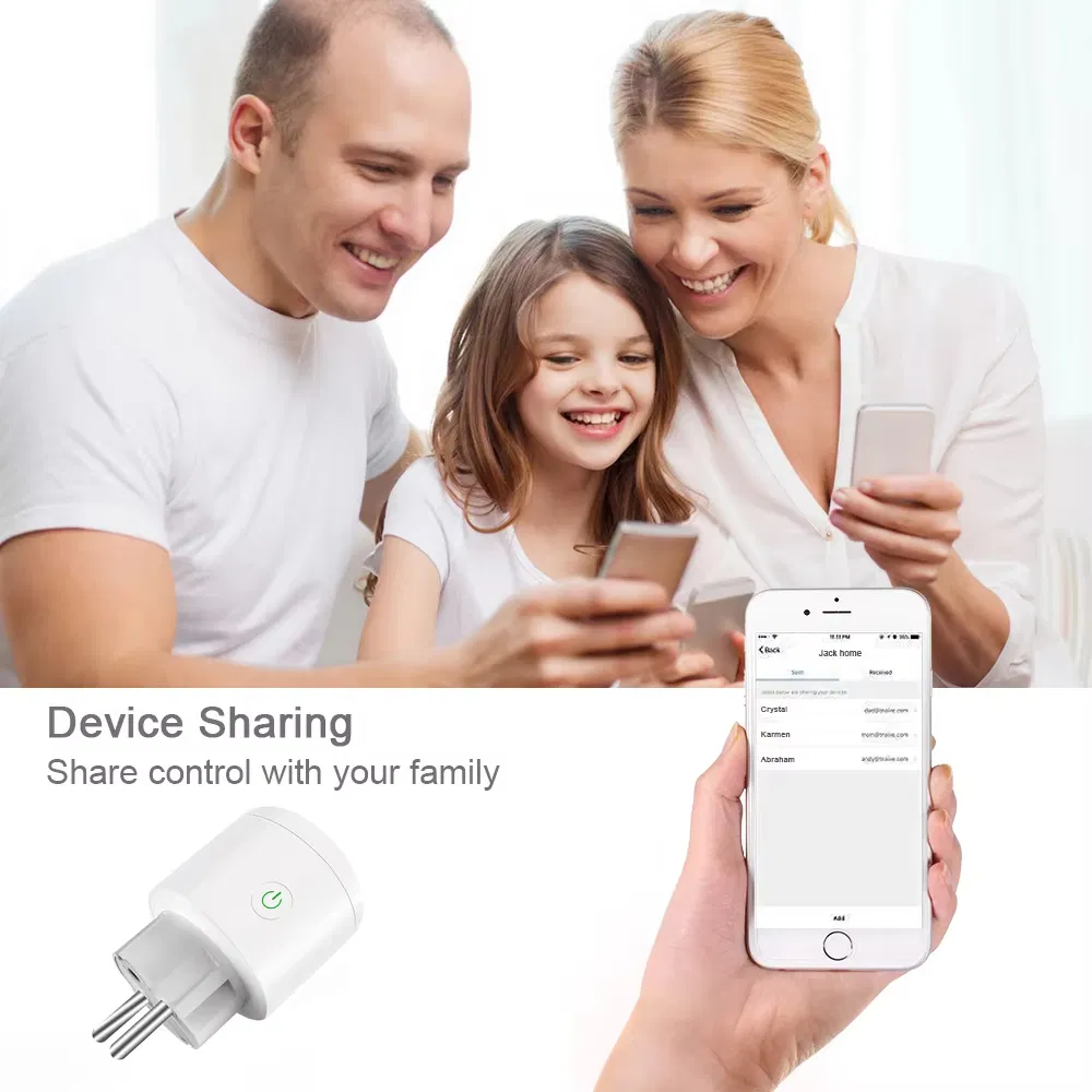 Tomada Inteligente WiFi de Parede 8
