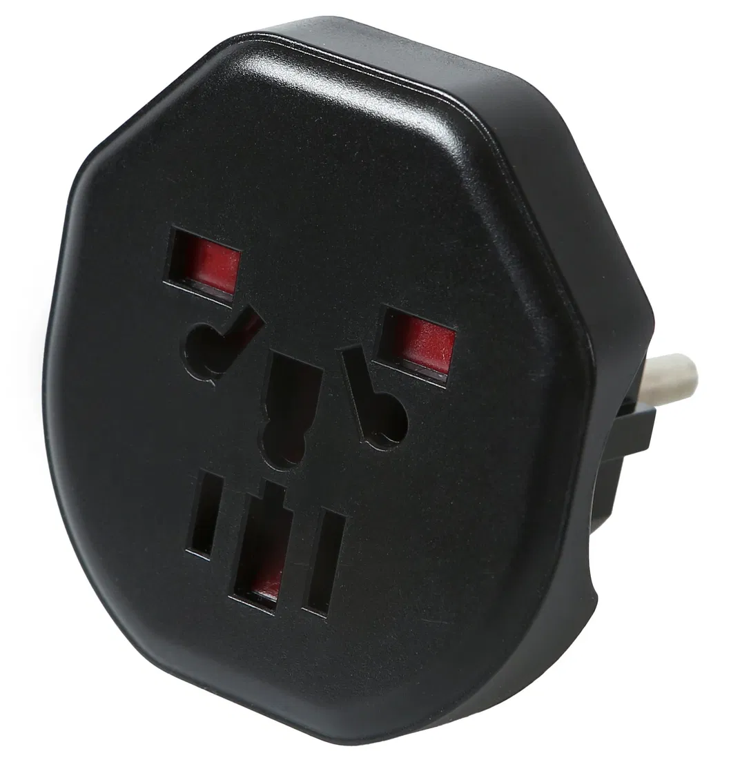 Adaptadores de Tomada de Energia em Forma de T Padrão Europeu Multi Conversão A1-2