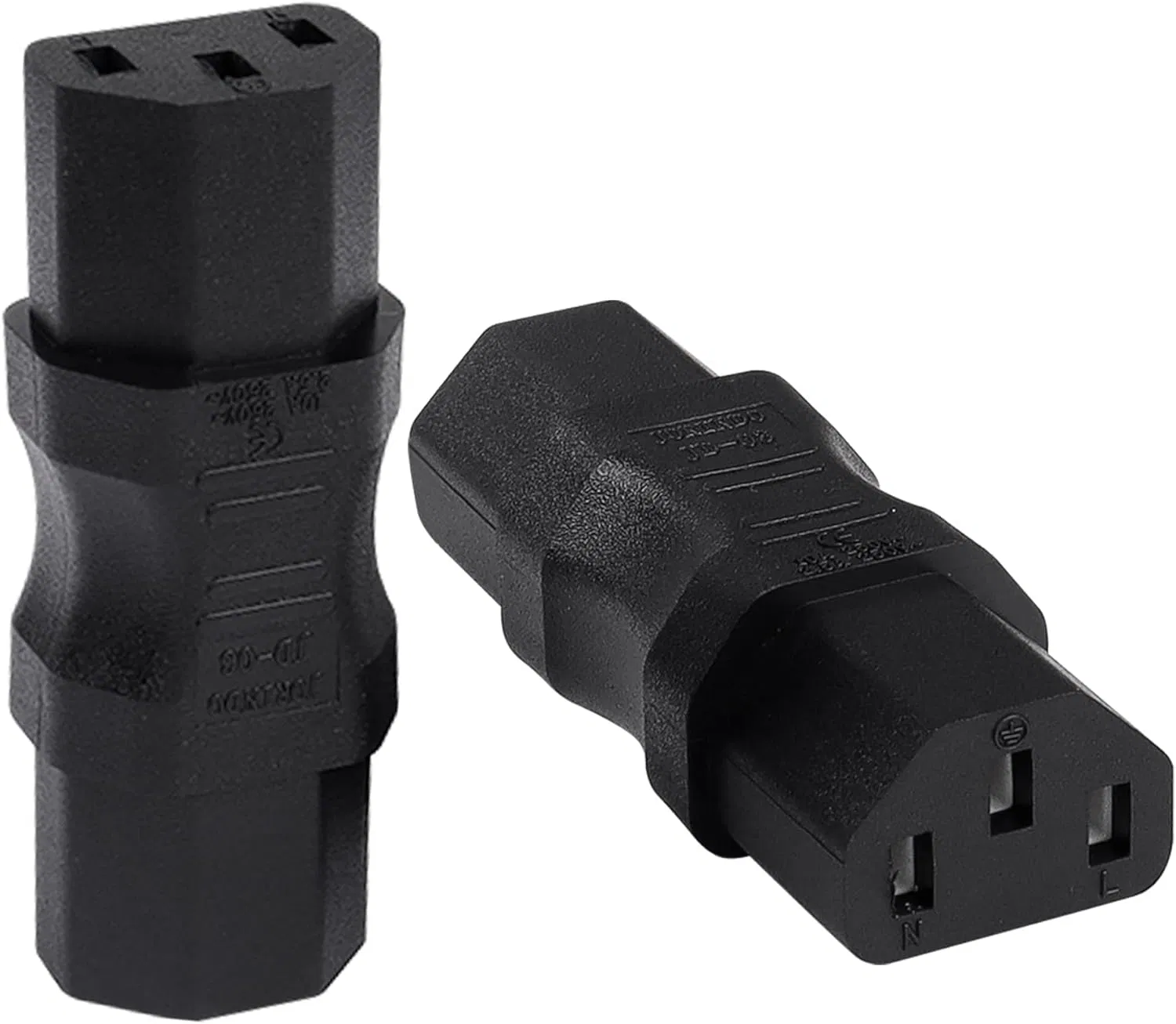 Adaptador IEC Masculino C14 para Feminino C13 Conector IEC PDU UPS Power