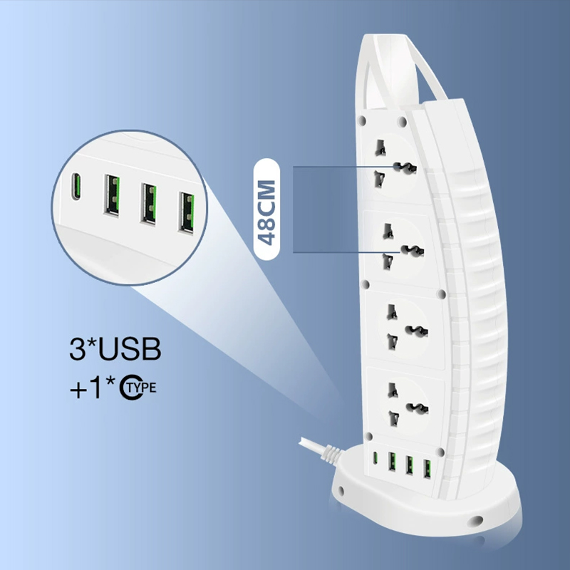 110V-250V 2500W Protetor de Surto de Alta Potência Filtro de Linha