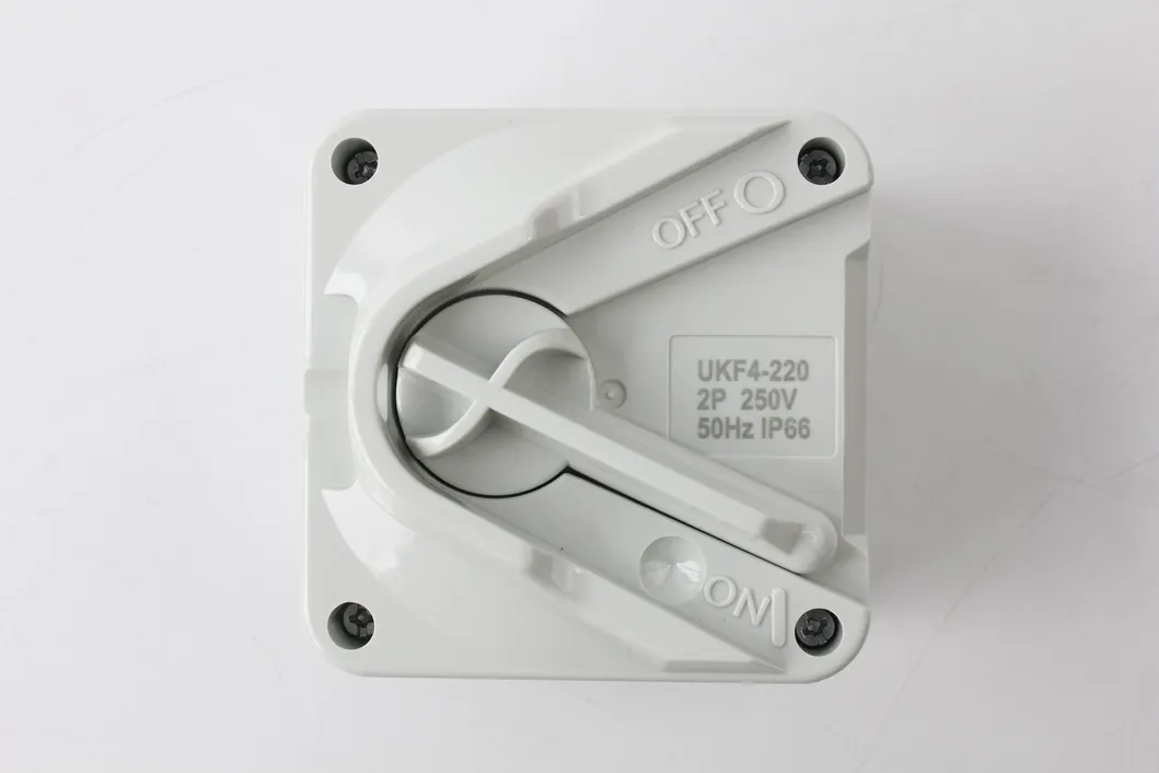 Interruptor Isolador à Prova d'Água Mini Isolador 2p IP66