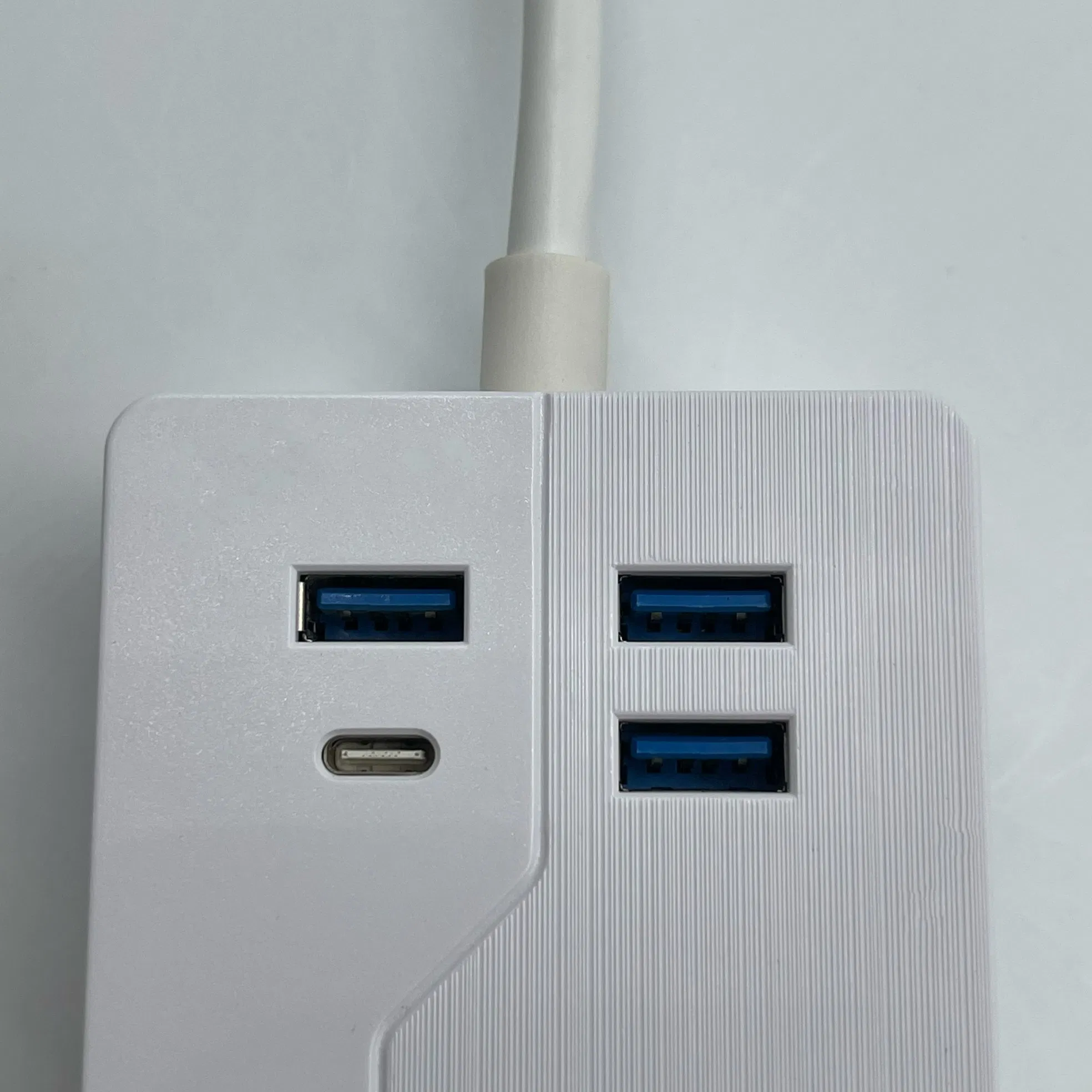 4 Protetor de Surto de Tomada BS, Extensão de Linha Única e Soquete USB