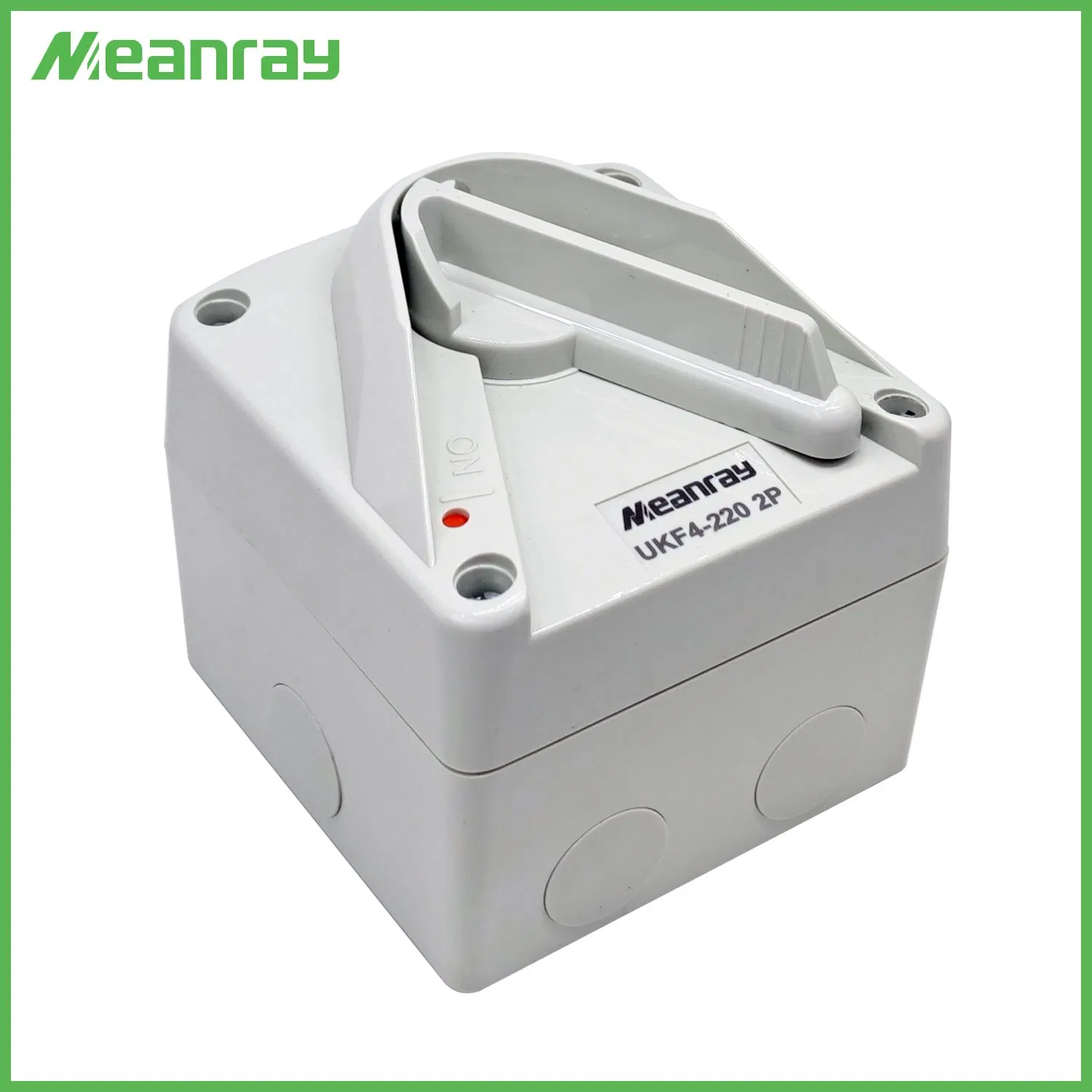 IP66 Impermeável 2 Caminho Ukf 2p 10A 16A 20A 440VAC Interruptor Isolador de Duplo Polo Protegido contra Intempéries com Ce