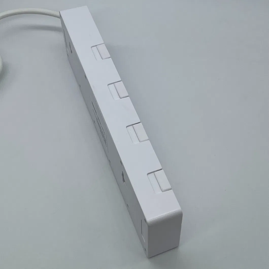 4 Protetor de Surto de Tomada BS, Extensão de Linha Única e Soquete USB