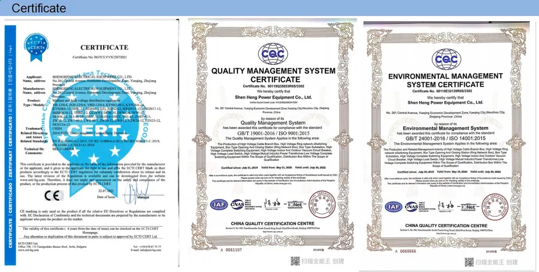 Product Certifications