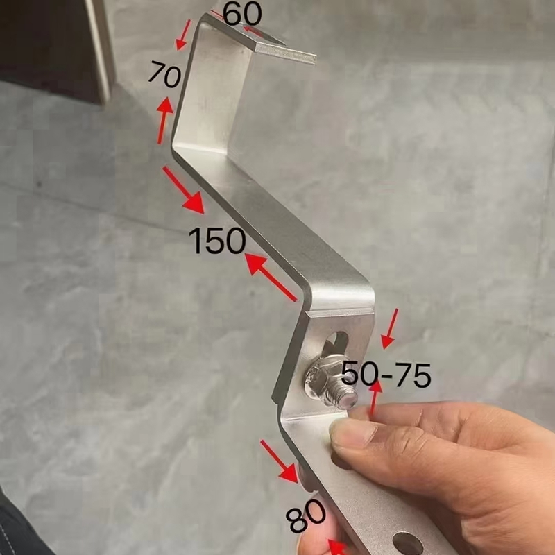 Wholesale Mini Track Solar Panel Mounting System Solar Aluminum Mini Rail Solar Panel Mini Short Rail