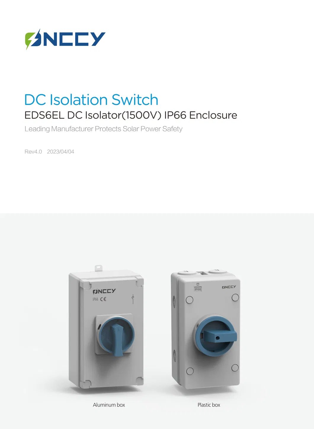 DC Isolator Detail 1