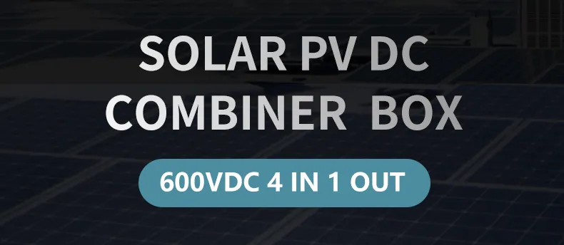 Solar PV DC Array Combiner Box