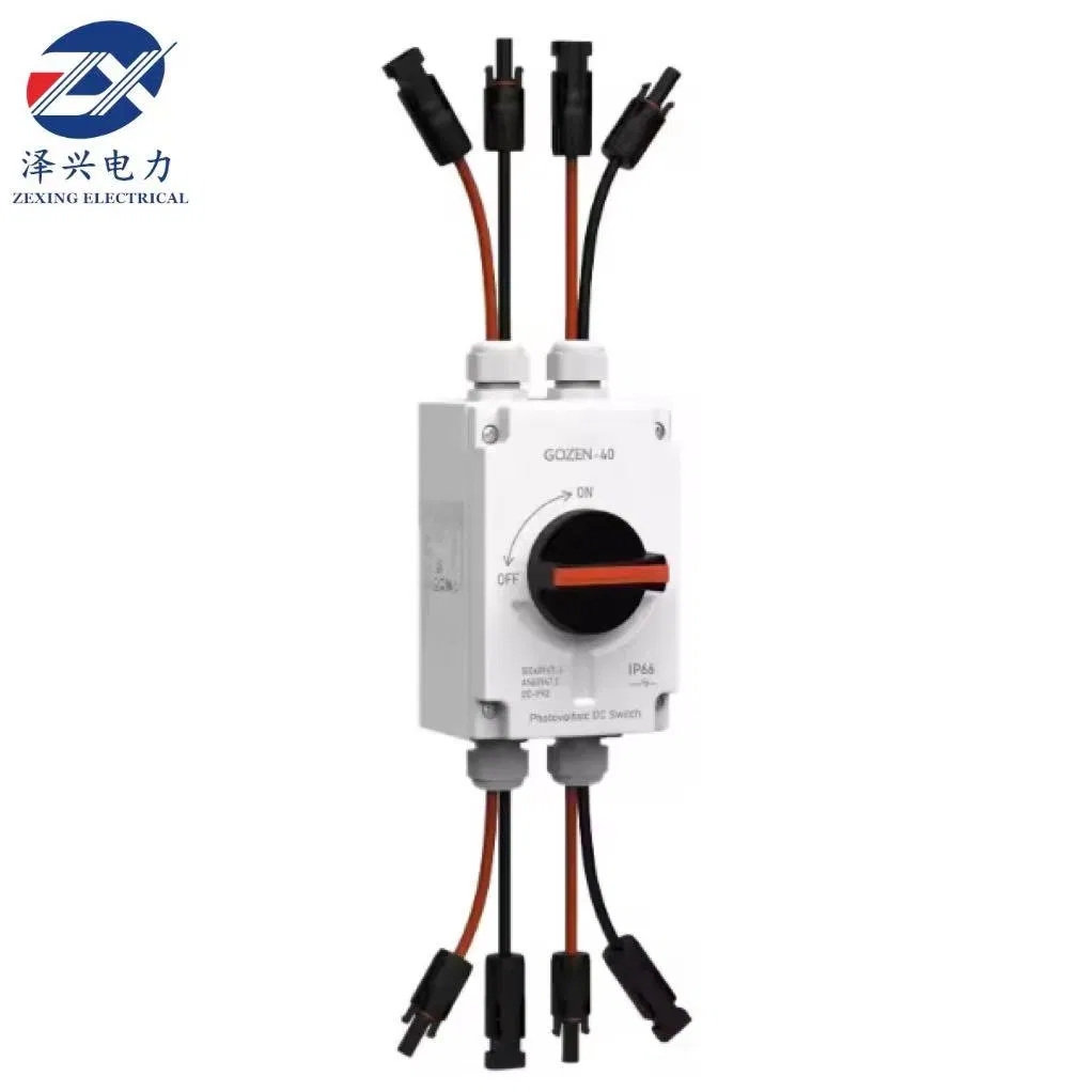 Safety Switch for PV DC System Air Conditioner Disconnect Isolation