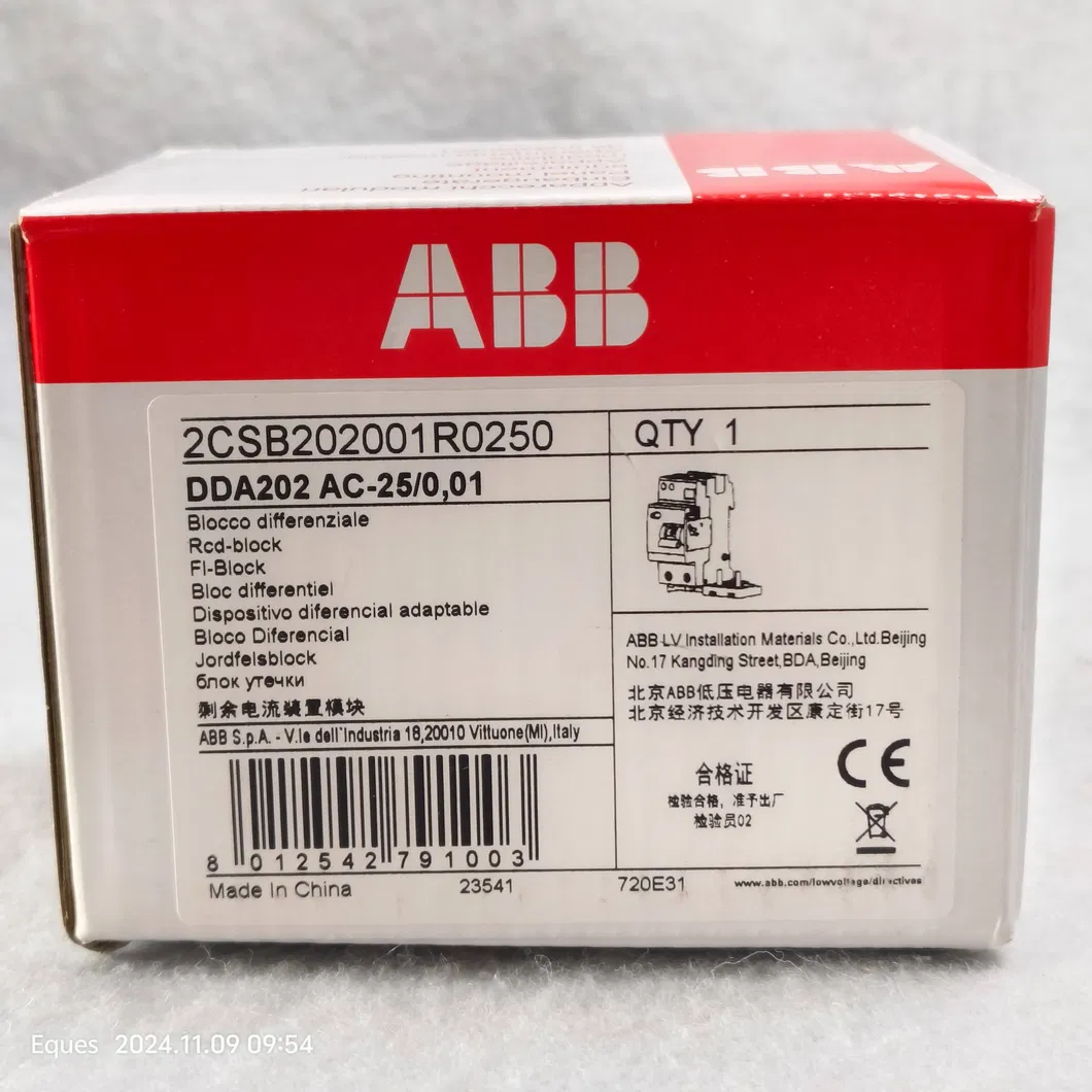 DDA202 AC-25/0.01 Device Block