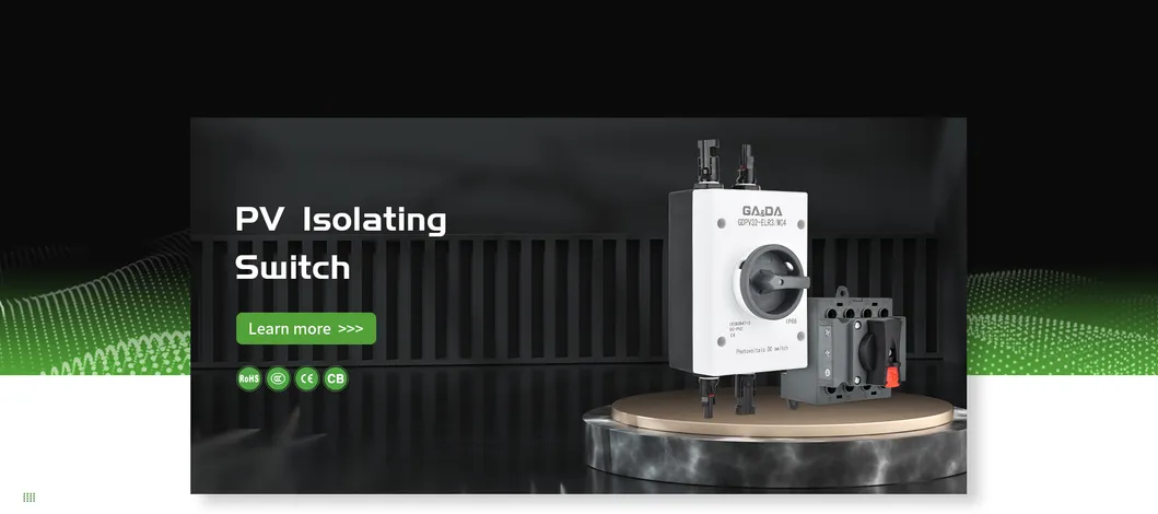 DC Isolator Switch Parameters