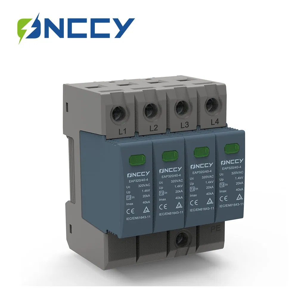 AC DC PV Solar Protector Arrester Surge Protective Device