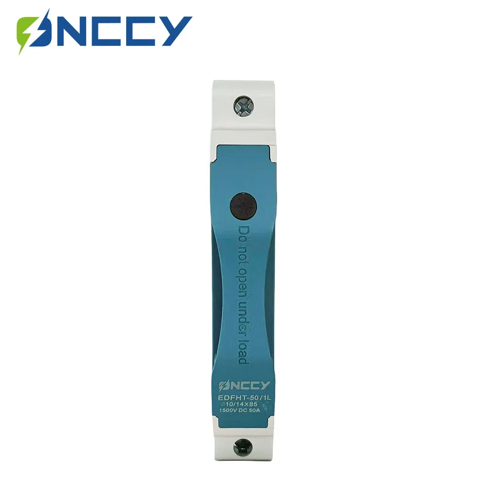 1500VDC 50A DIN Rail Solar PV Fuse with LED Fuse Holder Protection for Solar System
