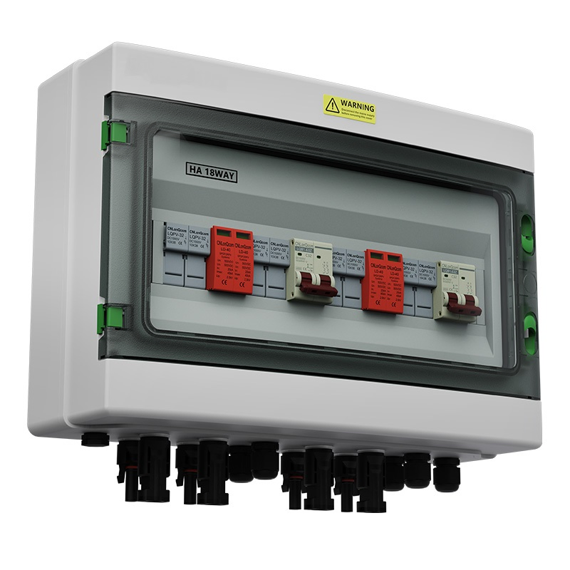 550VDC 1000VDC Junction Box Waterproof Distribution Solar DC PV Combiner Box