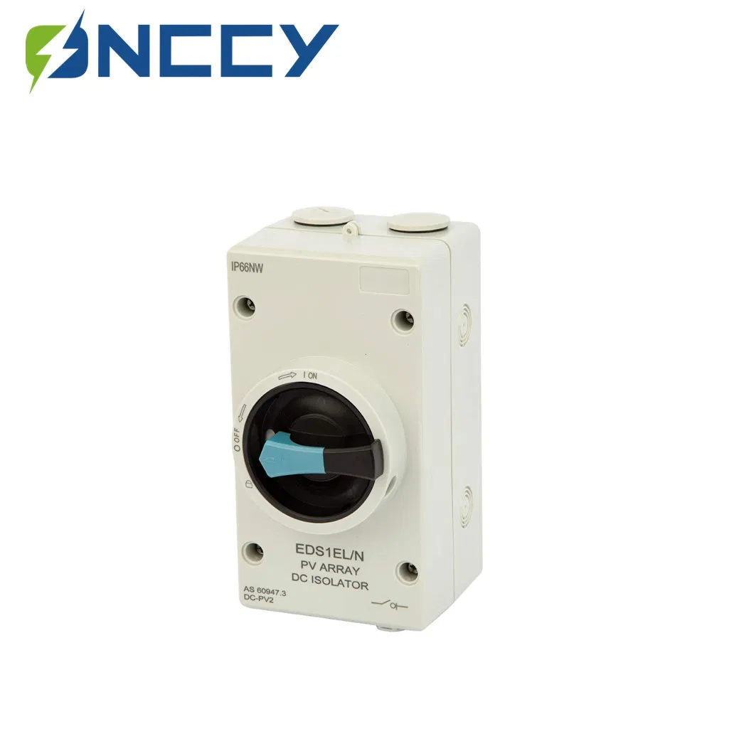 2p Solar PV Safety Switch DC Isolator Disconnect Switch