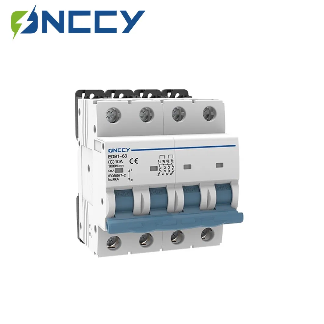 DC Miniature Circuit Breaker Disconnect Switch for Solar PV Systems