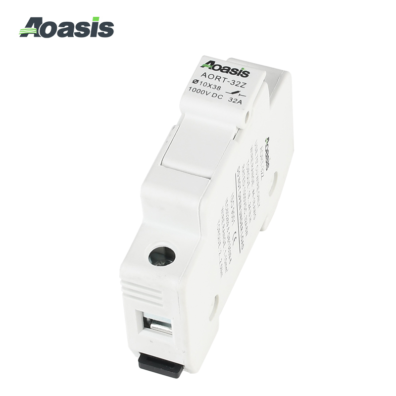 Aoasis Aorz-32 Fuse 10X38 15A 1000VDC 1-32A Solar DC Breaker Fuse Holder Protection PV Fuse