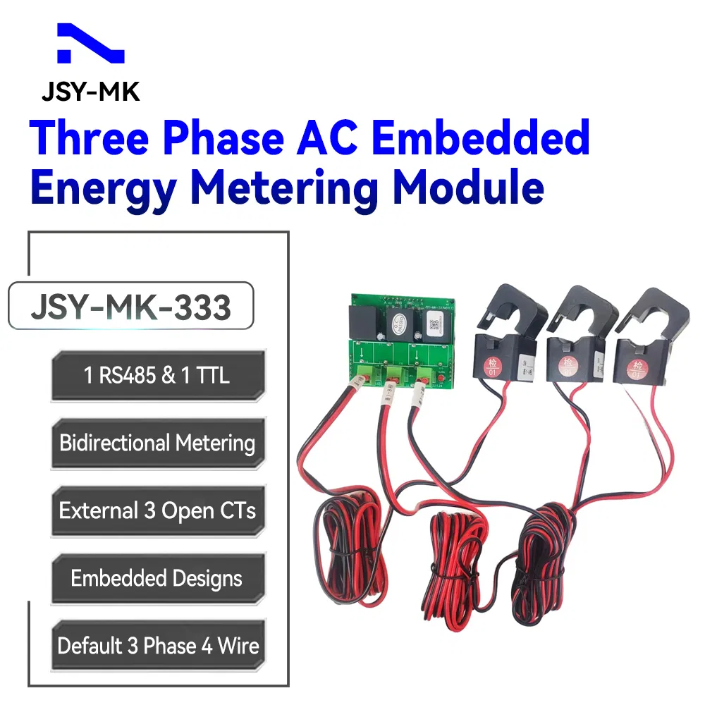 Jsy-Mk-333 100A Three Phase Four Wires Energy Meter Module
