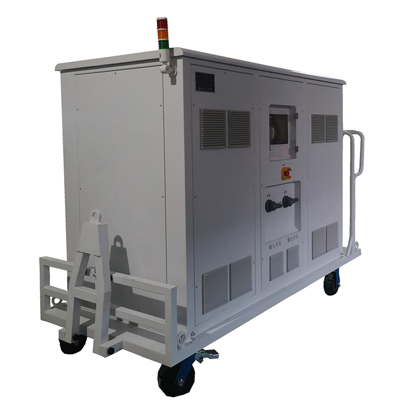 High Voltage 200A 300A 500A Three-Phase Aircraft Ground Power Unit 28.5V 270V Frequency Converter for Airport