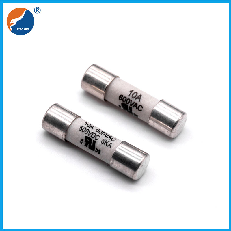 6X30mm 10X38mm High Voltage PV Photovoltaic Solar Tube Fuse