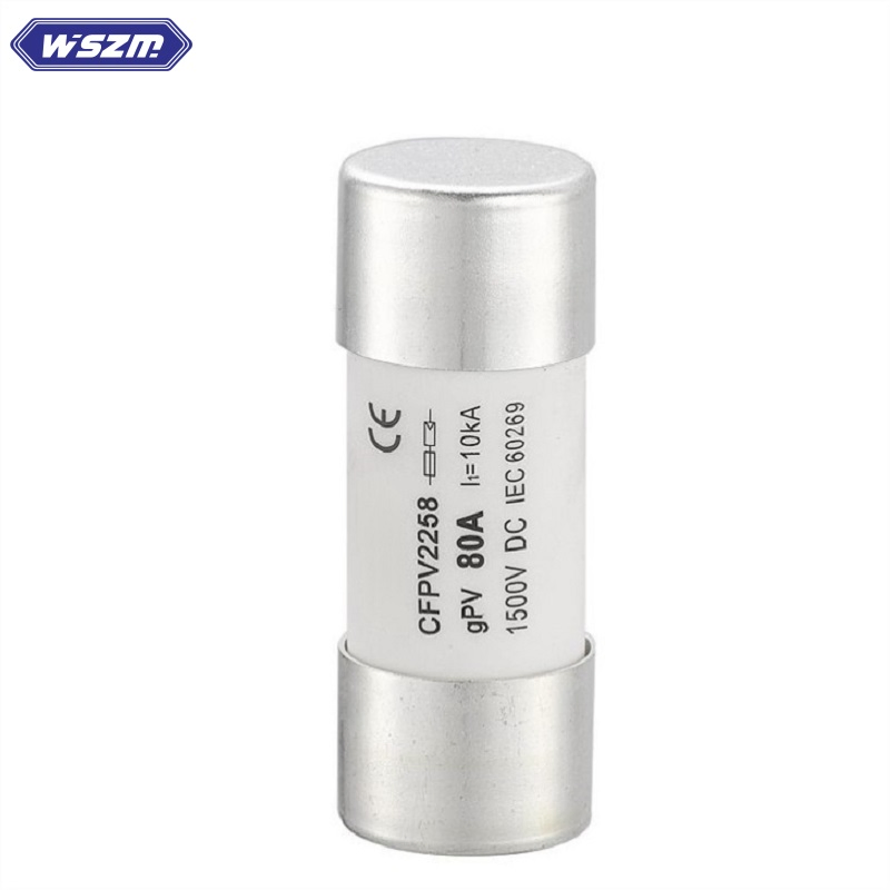 1500VDC Fuse Link 80A 50ka Solar PV Panel Circuit Breaker
