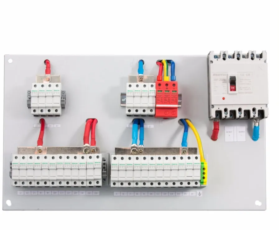 Off-Grid PV Combiner Box Diagram