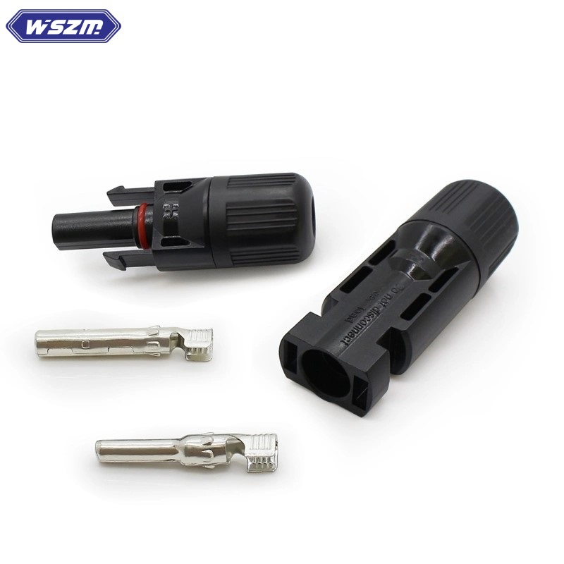 Electric AC/DC Solar Panel Mc4 Solar Cable Connector 1000V DC PV System