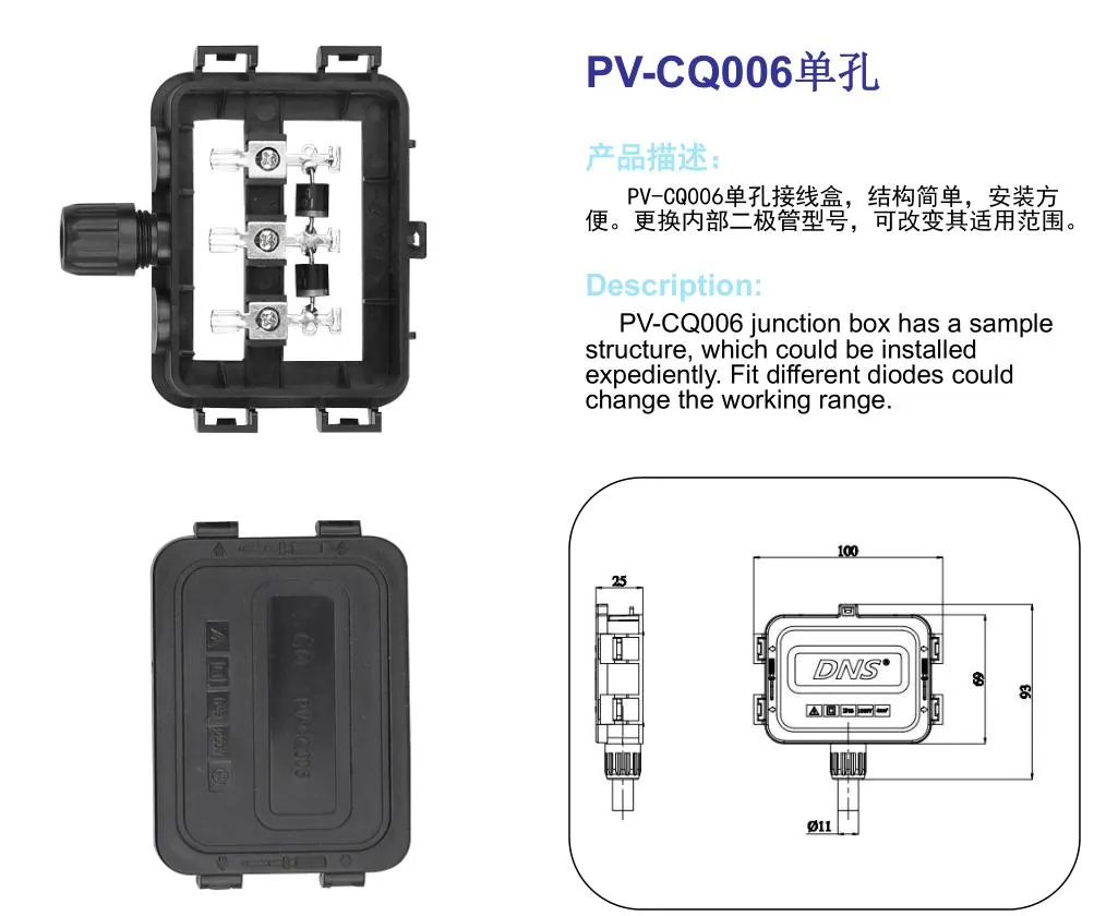 Solar Junction Box Model