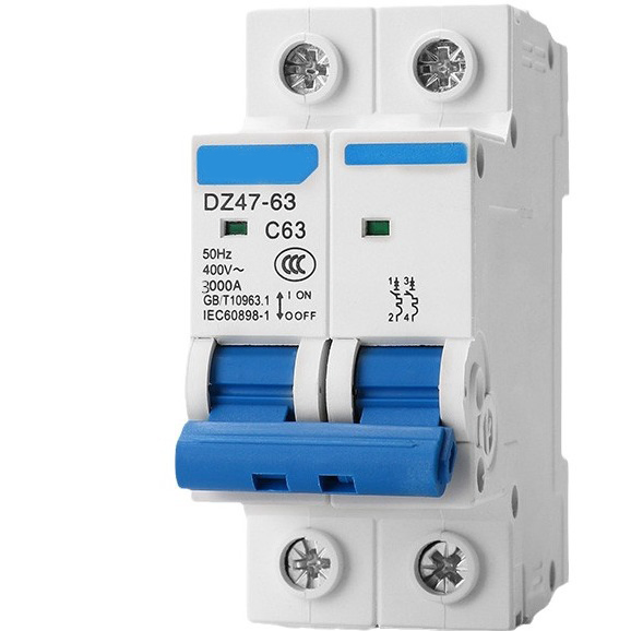 Dz47-63 Single Pole Miniature Circuit Breaker for Motor Protection