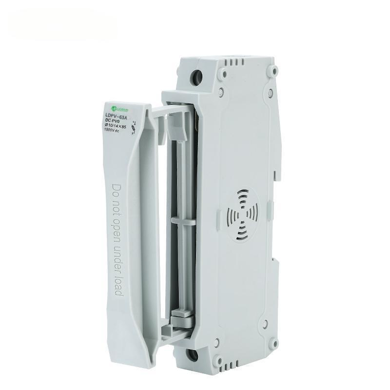 Pull out Low Voltage Fuse 10*85/14*85 DC1500V 50A DC Solar PV Fuse Holder with Link