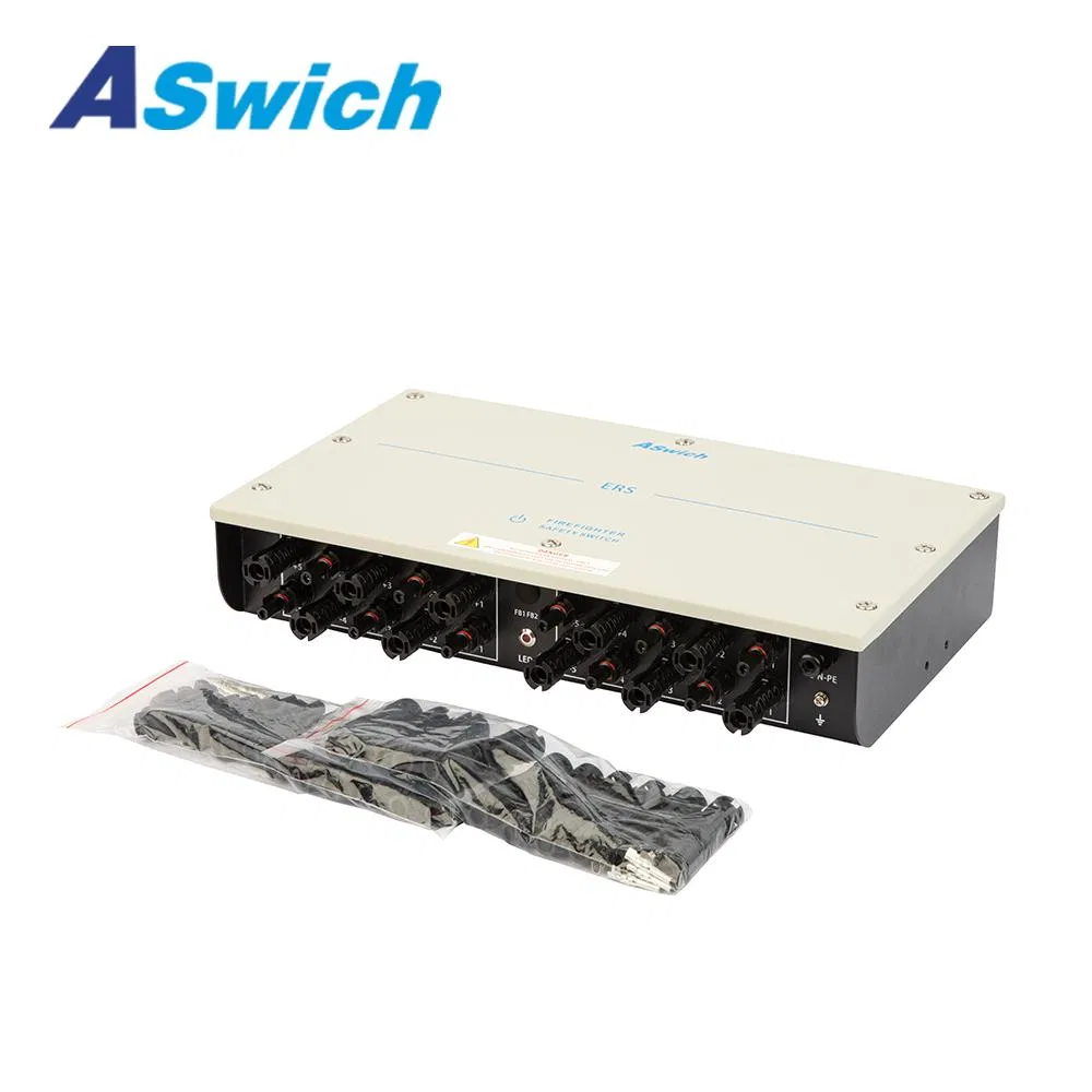 Solar PV Array Level Rapid Shutdown Switch Firefighter Safety Switch 2 String DC 1500V 55A