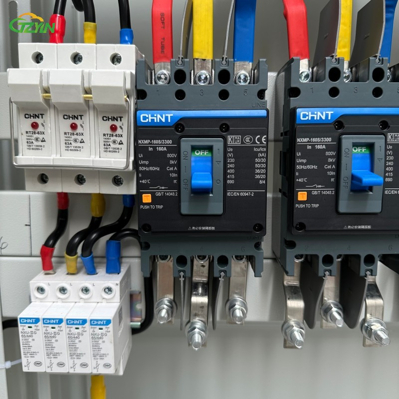 Solar Combiner Box for PV Power Plants Current Collection of Multi Arrays