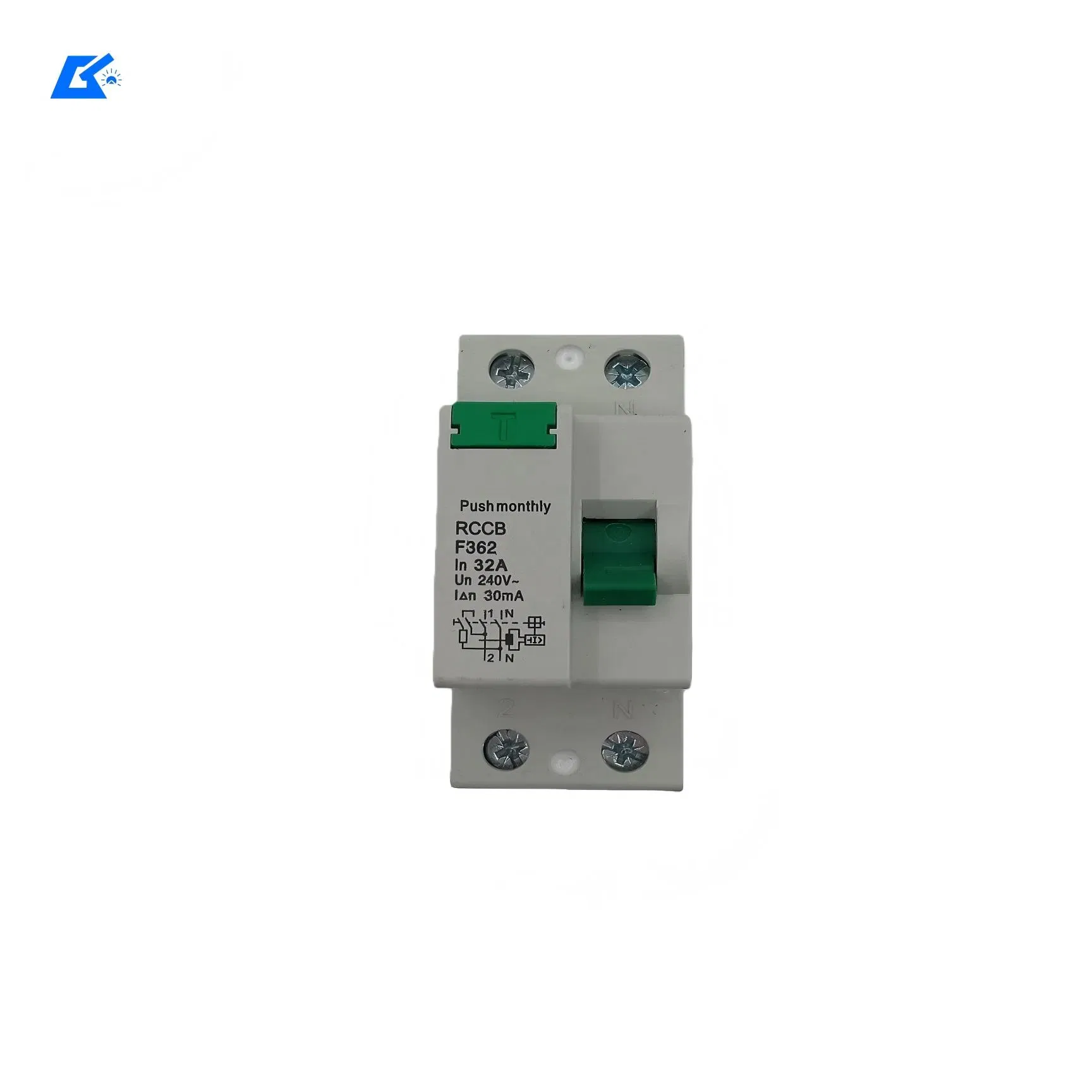 Factory RCCB Residual Current Device with High Breaking Capacity 6ka for Industrial &amp; Home