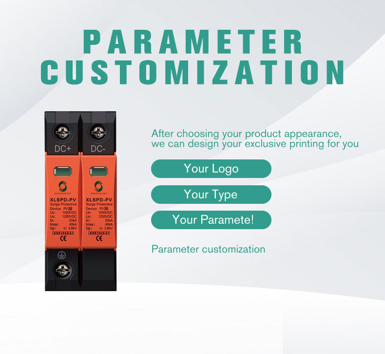 ODM IEC/En 61643-11 TUV CE ISO90001 Module Protective 1000VDC Wenzhou Surge Protection Xlspd-PV