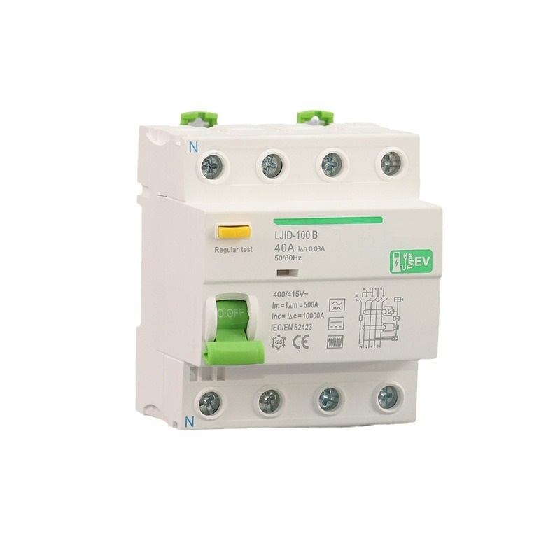 400V 30mA 6ka Leakage Residual Current Device Protection