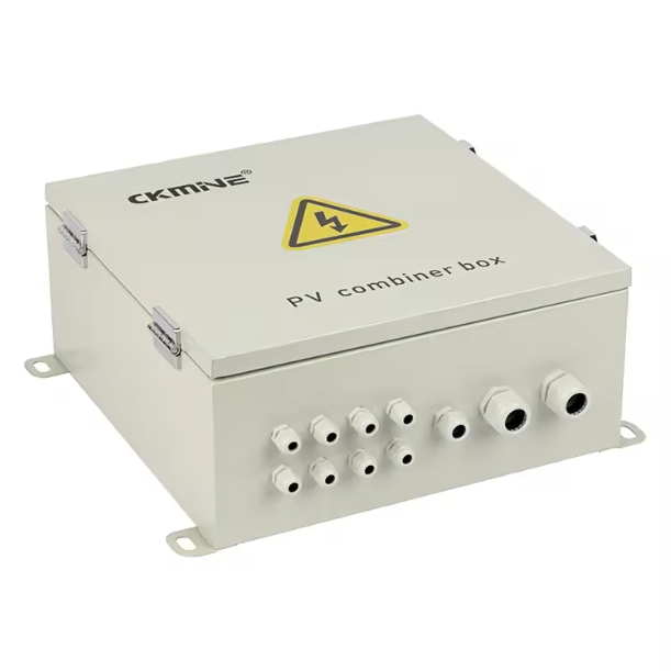 Ckmine 2 3 4 String IP65 1000V DC 4 in 1 out Solar Array SPD PV Junction Box for Solar Energy System