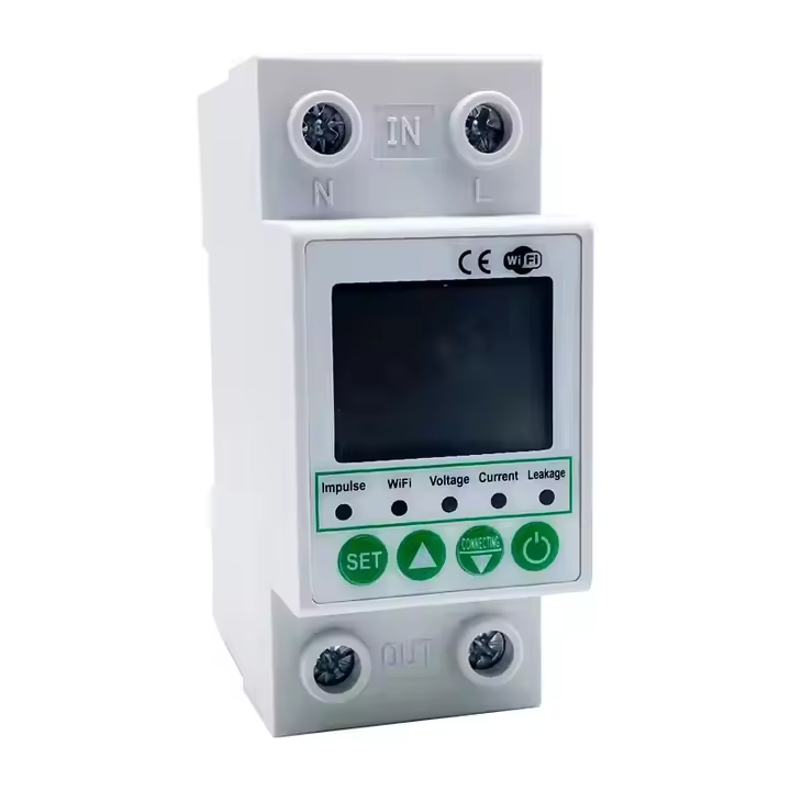 Intelligent WiFi Residual-Current Device 220V Mobile Phone Remote Control Time Switch Graffiti Intelligent Appmissing Protection