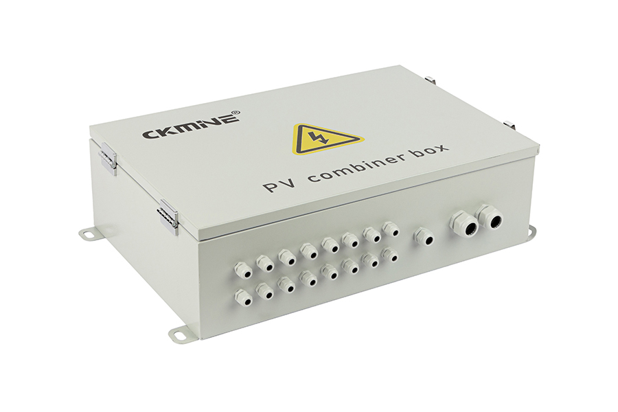 Ckmine High Quality 24 Strings IP65 PV Junction Box 24 in Array for Solar Power System Stainless Steel Combiner Box for Solar Panel