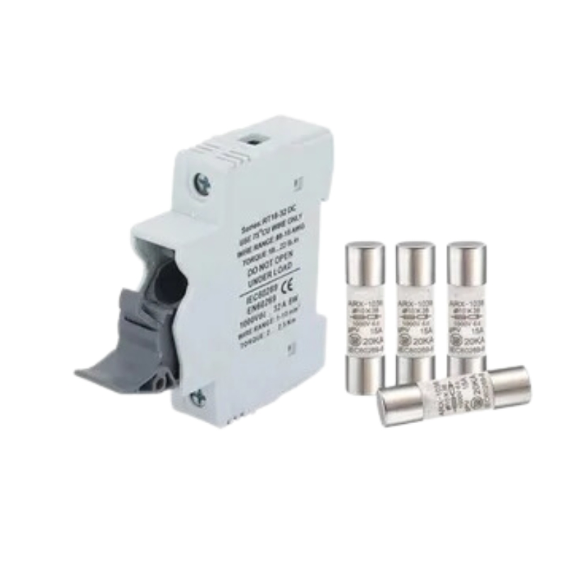 Solar PV Power Fuse and Link Fuse 14X51 DC1000V 63A Electric Cylindrical Cartridge Fuse