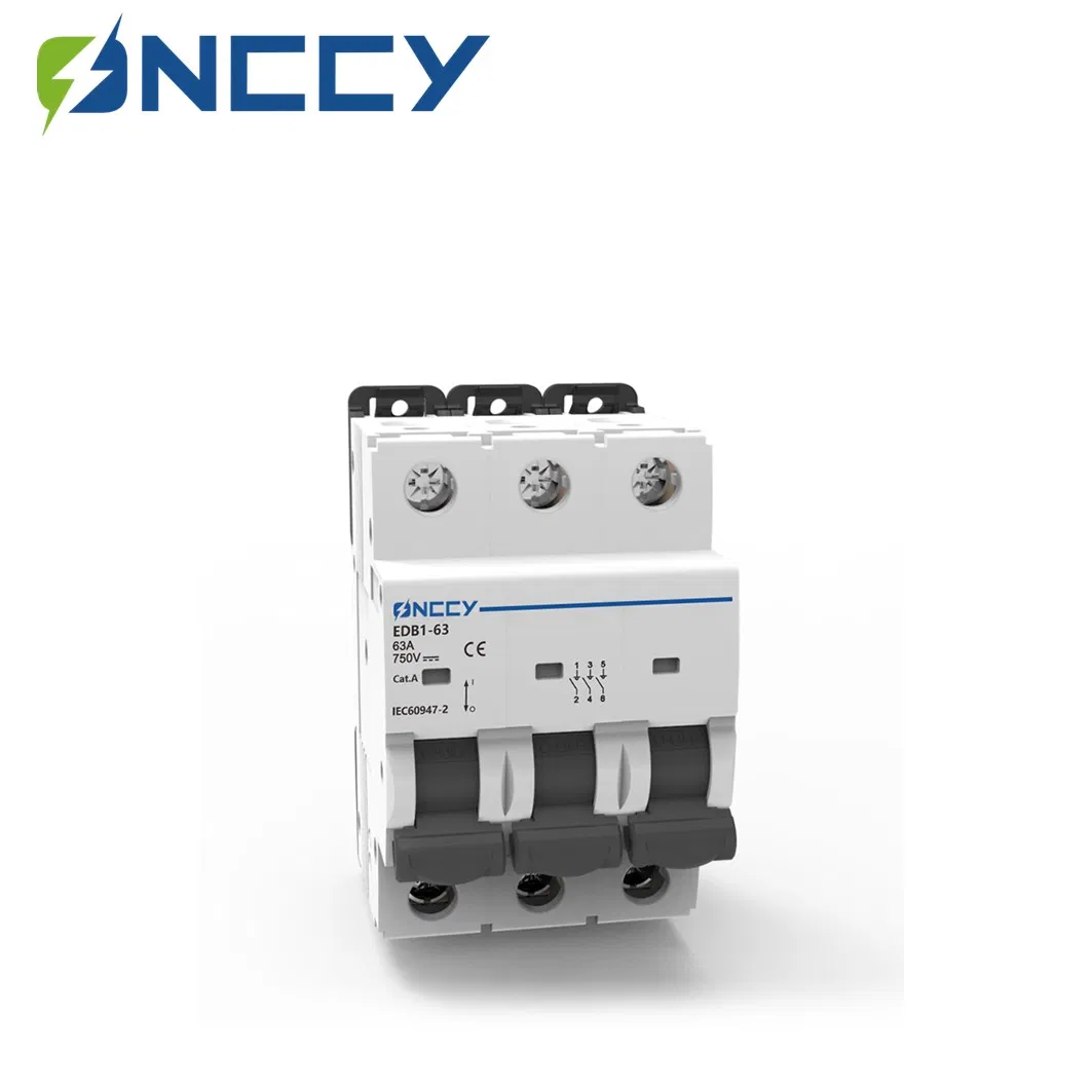 DC Miniature Circuit Breaker Disconnect Switch for Solar PV Systems