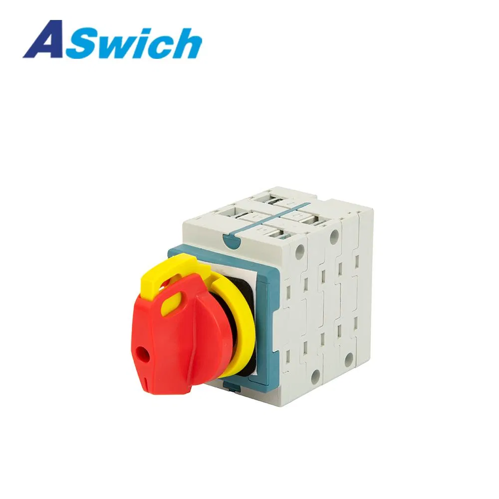 2p 32A 1000V DC Circuit Breaker, 6ka IP65 Waterproof DC Isolator Switch Solar Disconnect Switch for Solar Panel PV System Solar Panels Switch Panel Solar Panel