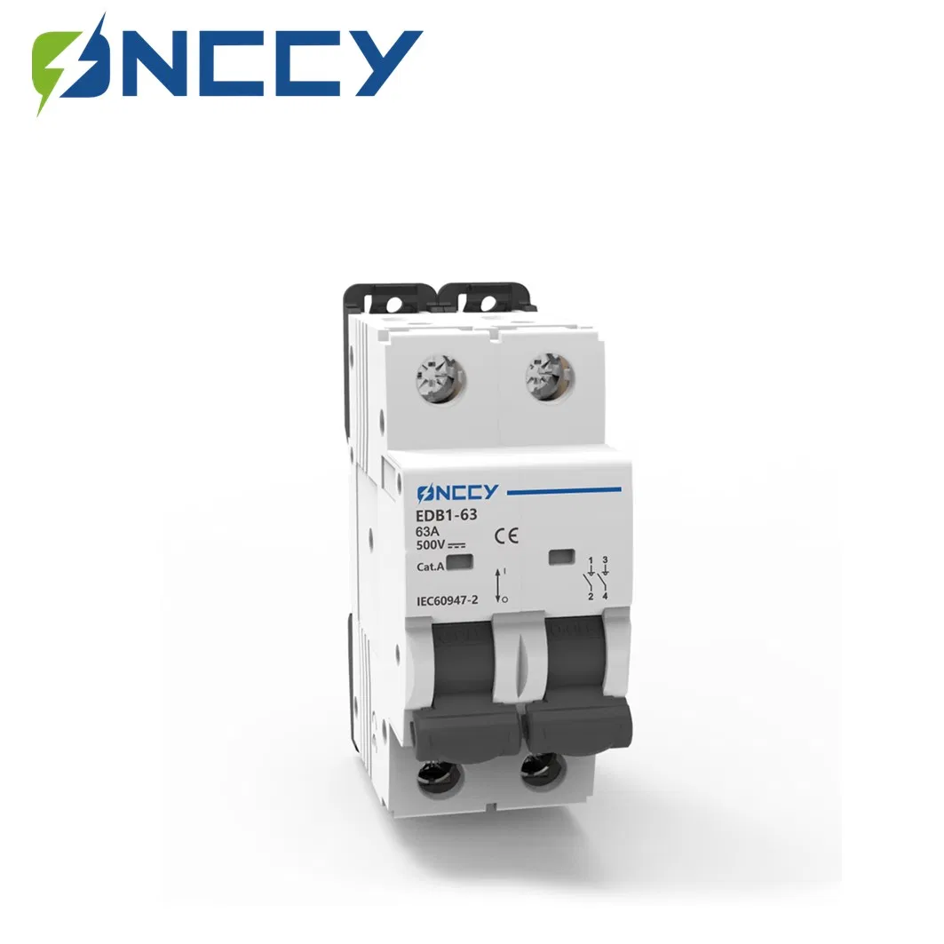 DC Miniature Circuit Breaker Disconnect Switch for Solar PV Systems
