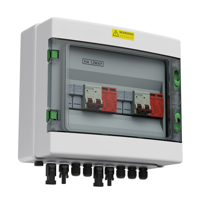 550VDC 1000VDC Junction Box Waterproof Distribution Solar DC PV Combiner Box