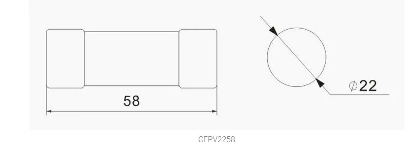 1500VDC Fuse Link Detailed View 3