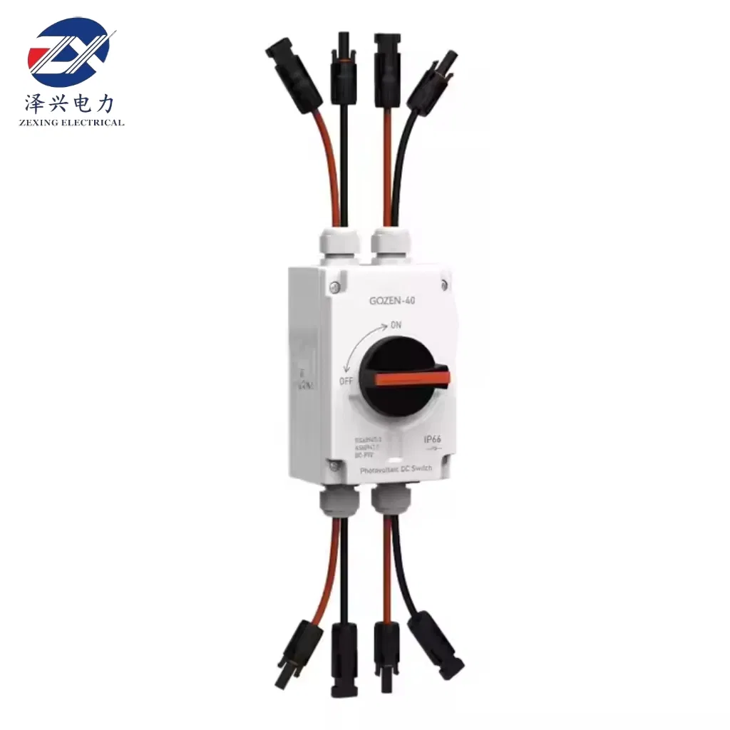 Air Conditioner Disconnect Switch Adapted for PV DC System Safety Isolation