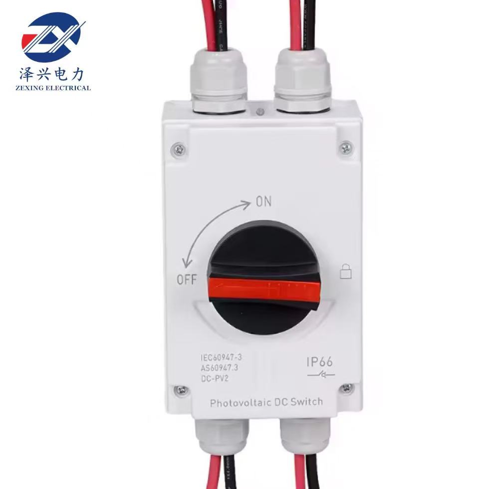 Safety Switch for PV DC System Air Conditioner Disconnect Isolation